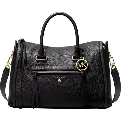 michael kors carine satchel|carine leather satchel.